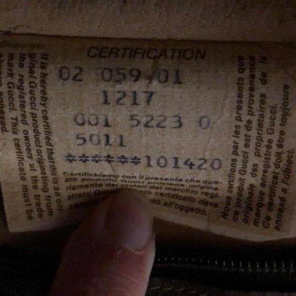 Gucci Brown Patterned Shoulder Bag - Picture 7 of 15